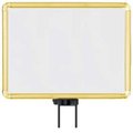 Lavi Industries , Horizontal Fixed Sign Frame, , 11" x 14", Slotted, Gold 50-1131SH-S/GD